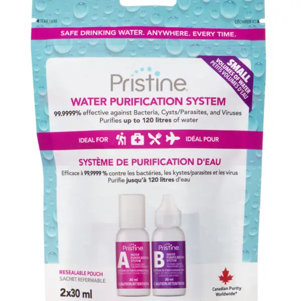 PACK PERSONNEL PRISTINE 60 ML Traitement de l'eau 0055