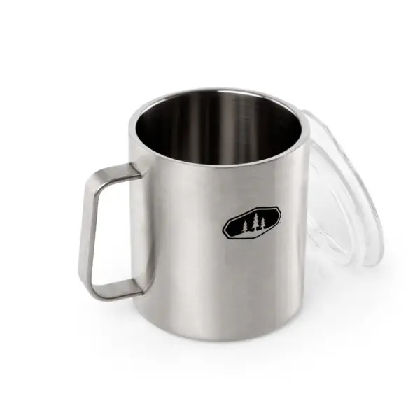 Tasse de Camp Glacier 15oz en Acier Inoxydable - 3250